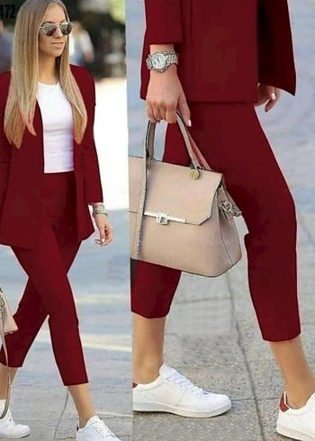  Bayan Ofis Takımı - Görsel 2