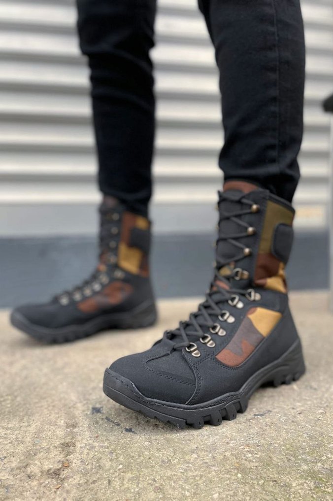 Kahverengi Kamuflajlı Erkek Outdoor Bot - Görsel 3