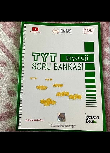 ÜÇDÖRTBEŞ TYT BİYOLOJİ SORU BANKASI