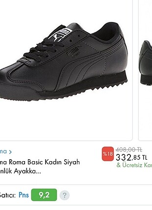 36 Beden Puma kadın spor ayakkabı 