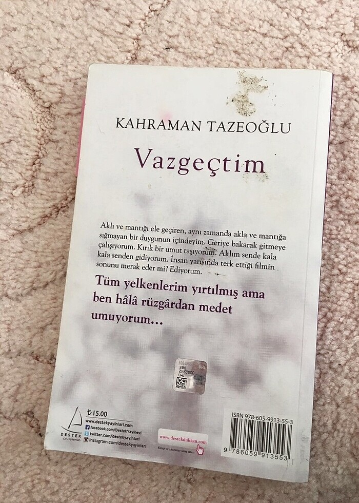 VAZGEÇTİM - Görsel 2