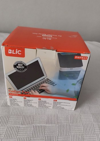 Diğer Beyaz Gri BLiC Masaüstü Mini Vantilatör