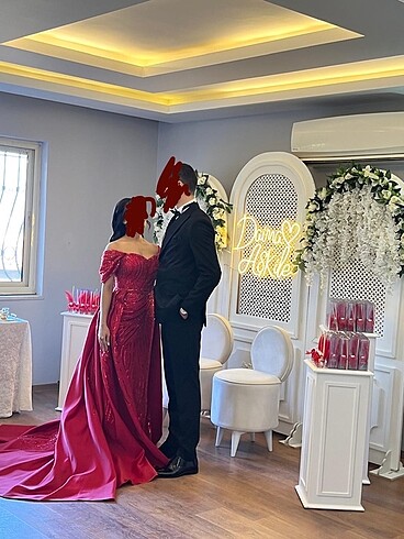 Taşlı abiye