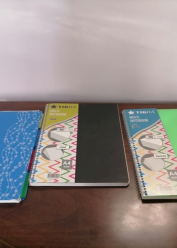 Çizgili Defter ve Kareli defter - Görsel 3