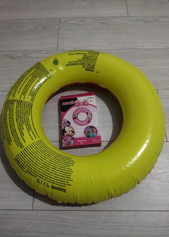 Pembe Minnie Desenli Çocuk Deniz Simidi - Görsel 2