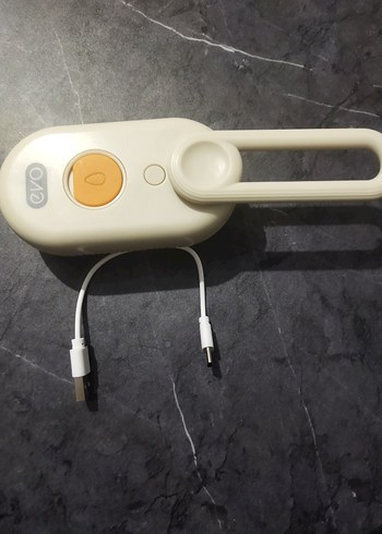 Evo Evcil Hayvan Buharlı Bakım Tarağı Turuncu - Görsel 2