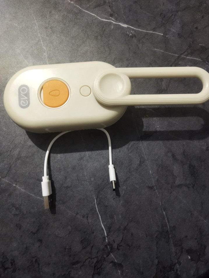 Evo Evcil Hayvan Buharlı Bakım Tarağı Turuncu - Görsel 2