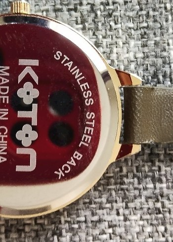 Koton Gri Kemerli Minimalist Kadın Saati