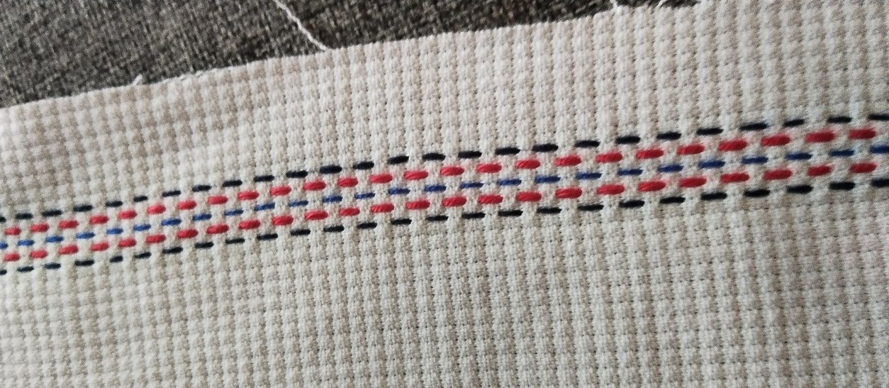 kanaviçe kırlent - Görsel 4