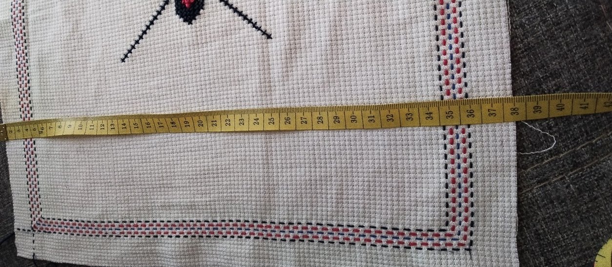 kanaviçe kırlent - Görsel 5