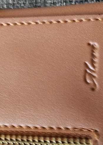 Kahverengi Deri Tokalı Kadın Cüzdanı - Görsel 4