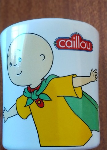Renkli Caillou Temalı Çocuk Kupası