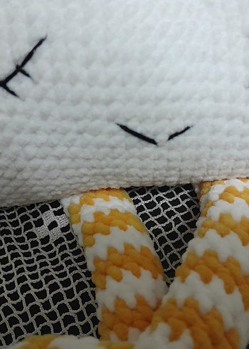 Sarı Detaylı Bulut Peluş Oyuncak - Görsel 5