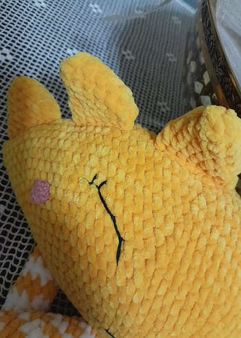 Sarı Güneş Figürlü Peluş Oyuncak - Görsel 6