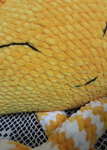 Sarı Güneş Figürlü Peluş Oyuncak - Görsel 4