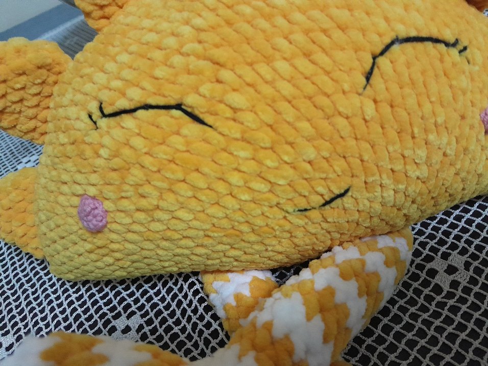 Sarı Güneş Figürlü Peluş Oyuncak - Görsel 4