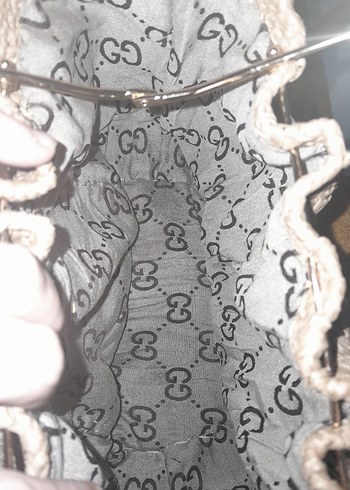 hasir Örgü Bohem Kadın Çanta - Görsel 2