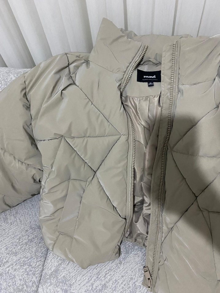 mavi marka bej renk mont - Görsel 5