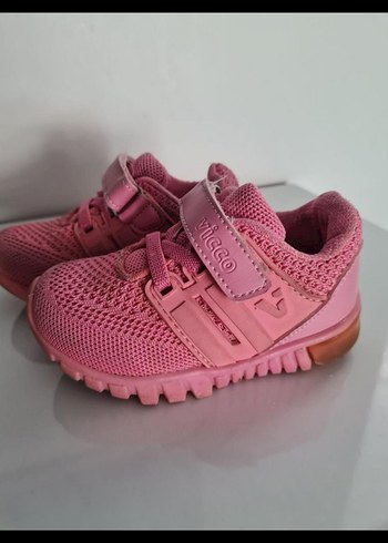 Kız Çocuk Pembe Cırtlı Spor Ayakkabı