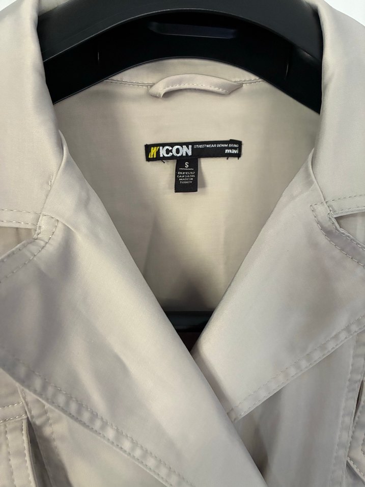 Mavi marka Serenay Bej Kadın Midi Tulum, Düğmeli, Kısa Kollu - Görsel 3