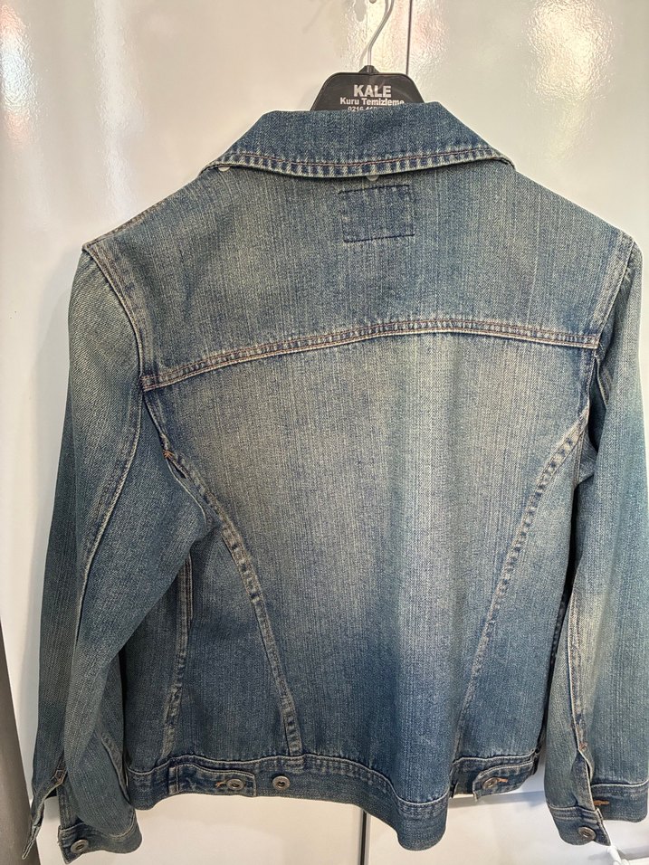 Kot Ceket Düğmeli - Görsel 4