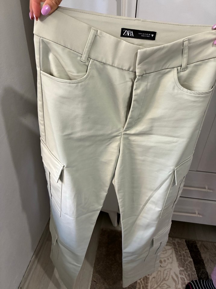 Zara Kadın Kumaş Pantolon - Görsel 2