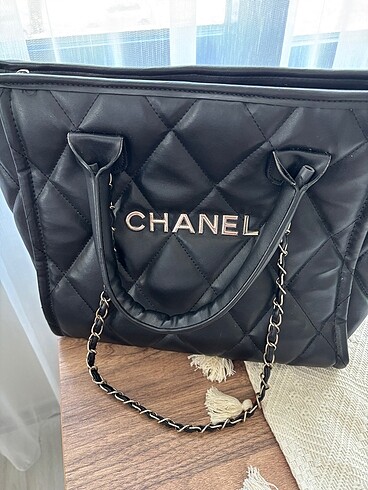 Chanel A kalite geniş çanta