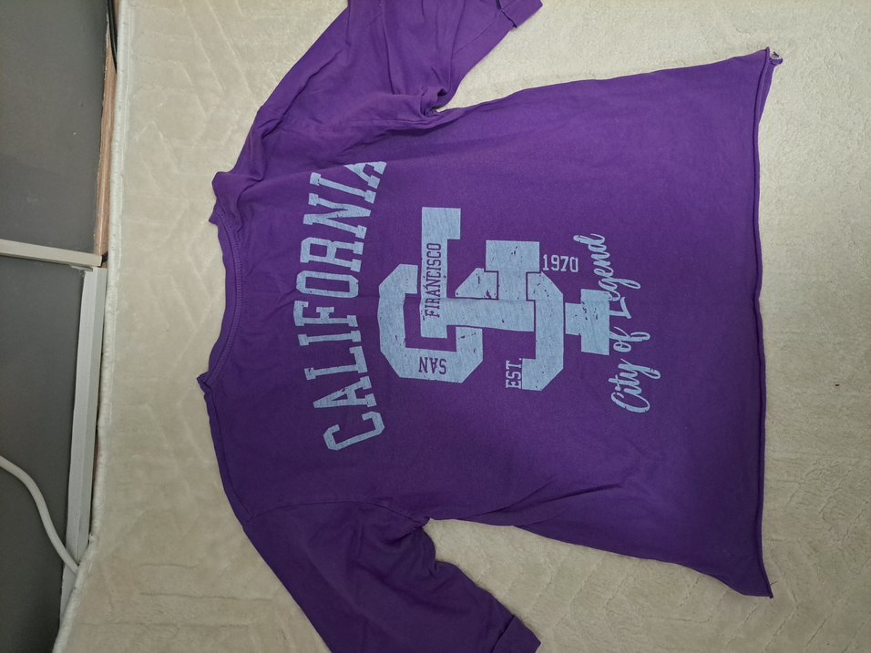 Mor kısa kollu tahirt - Görsel 2