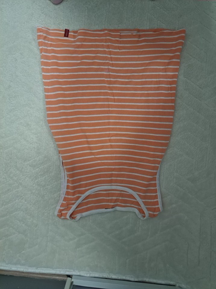 turuncu çizgili atlet - Görsel 2