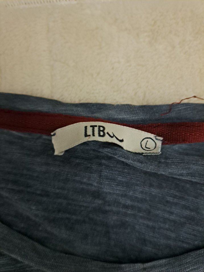 Erkek Mavi Baskılı Kısa Kollu Tişört - Görsel 2