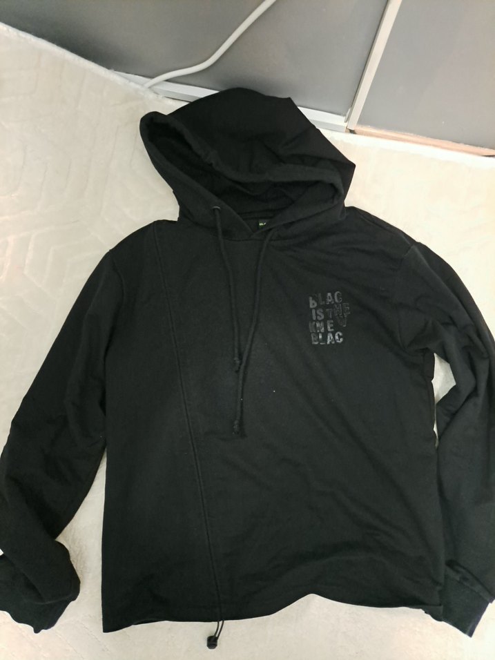 Siyah sweatshirt - Görsel 2