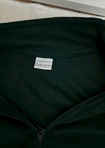 Erkek Yeşil Fermuarlı Yarım Balıkçı Polar - Görsel 4