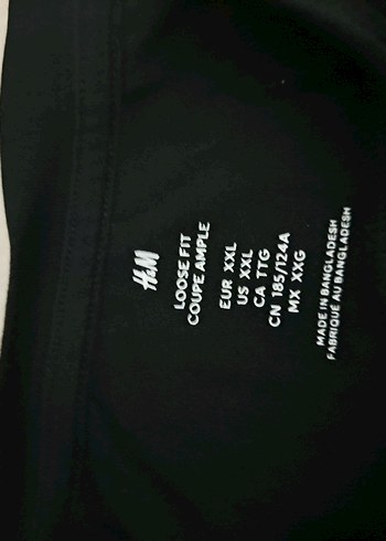 Erkek Siyah Basic Oversize Tişört - Görsel 2