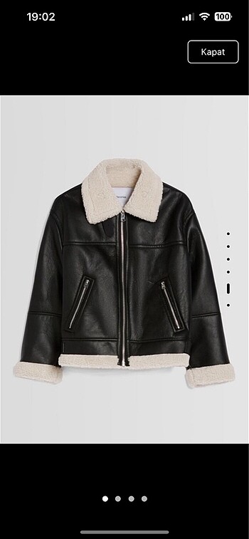 Bershka biker mont