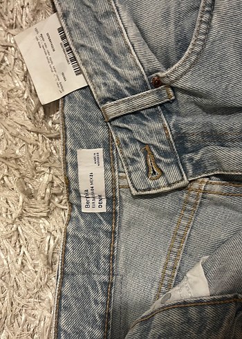 s Beden mavi Renk Bershka kot pantlon mavi