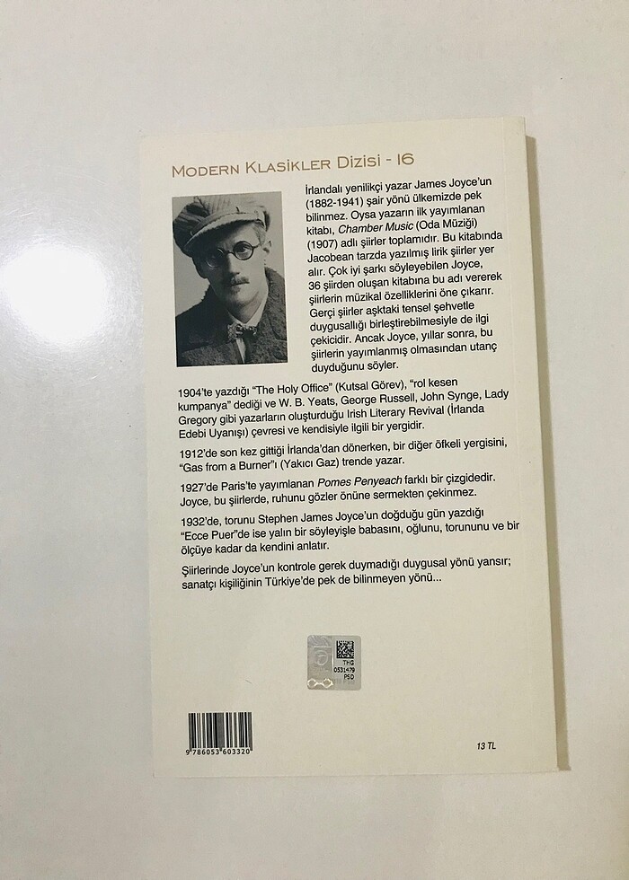 Oda Müziği - James Joyce - Görsel 2