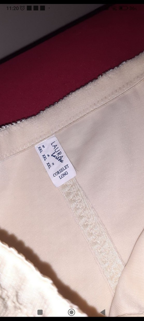 Satenimsi Parlak Hemşire Korsesi Midi Boy - Görsel 3