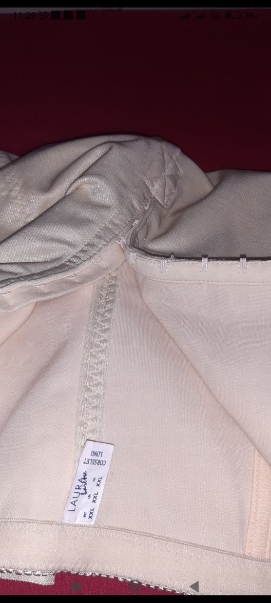 Satenimsi Parlak Hemşire Korsesi Midi Boy - Görsel 2