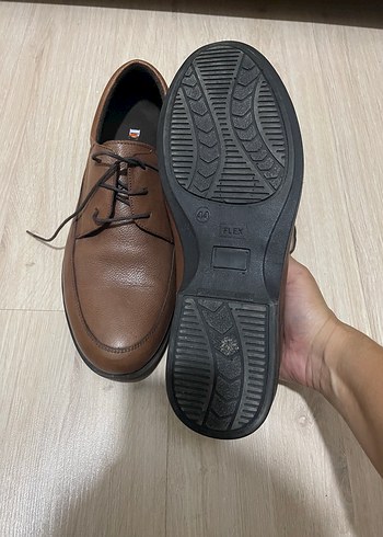 Kemal Tanca Kahverengi Deri Klasik Erkek Ayakkabı
