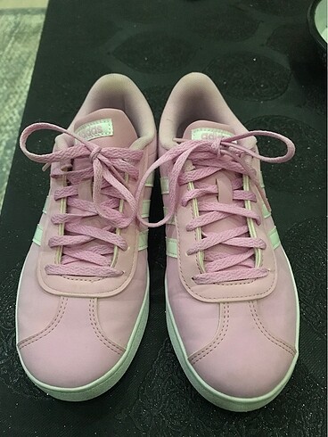 37 Beden Orjinal Adidas Günlük Spor Pembe Ayakkabı