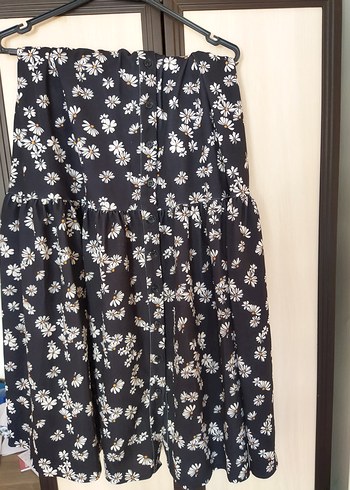 manuka çiçek desenli etek 1 beden - Görsel 2