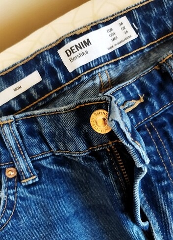Bershka Bershka denim mom jean