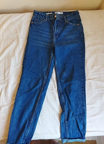 Bershka denim mom jean