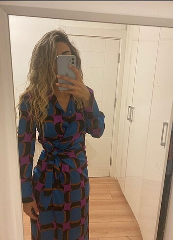 xs Beden Zara elbise