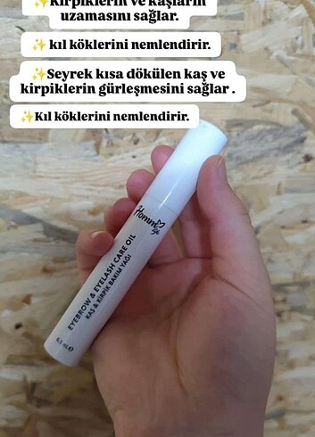 Kaş kirpik bakım yağı