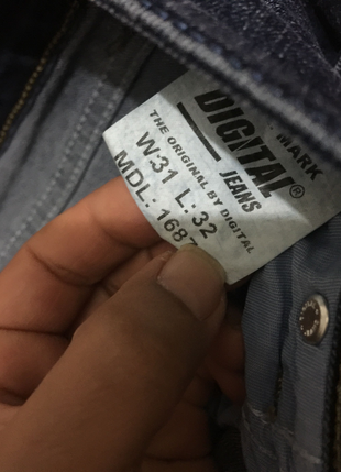 28 Beden Tertemiz likralı kot