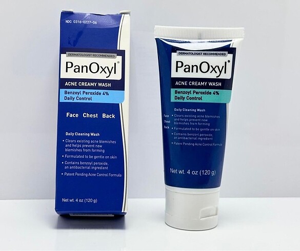 Panoxyl sivilce ve leke kremi