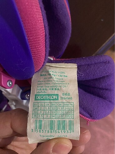 No Brand Kız çocuk paten