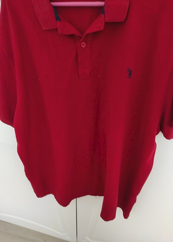 Erkek Kırmızı Polo Yaka Tişört USM polo orjinal - Görsel 2
