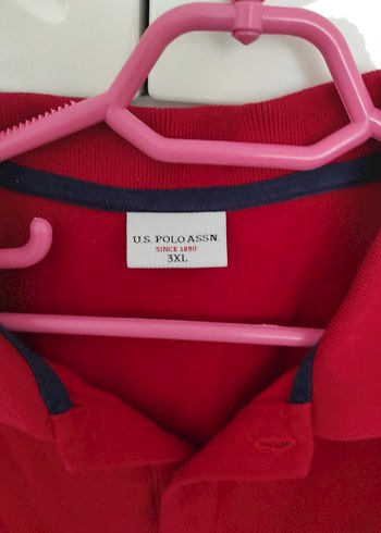 Erkek Kırmızı Polo Yaka Tişört USM polo orjinal - Görsel 4